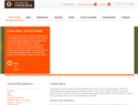 screenshot of Costa Rica Travel
