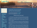 screenshot of Vida Nueva Aventura Travel Journals - Costa Rica
