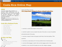 screenshot of Costa Rica Online Map