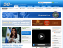 screenshot of Teletica.Com de Costa Rica. TV
