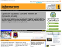 screenshot of Informa-Tico - Online Newspaper