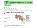 screenshot of Doctors in Costa Rica
