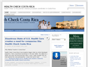 screenshot of Health Check Costa Rica