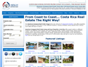 screenshot of American-European Real Estate - Costa Rica Real Estate