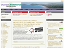 screenshot of Central Pacific Chamber of Commerce Jaco, Costa Rica