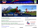 screenshot of Costa Rica Soccer Tours