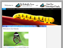 screenshot of The Butterfly Farm